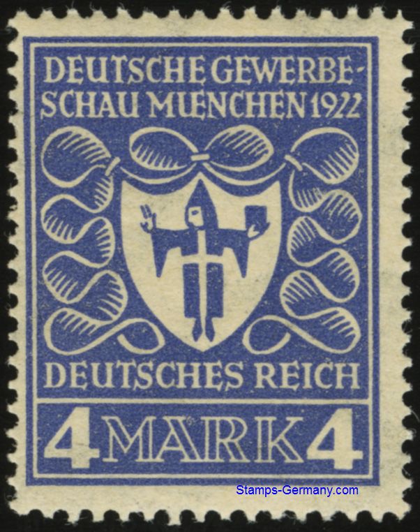 Briefmarke Deutsches Reich Michel 202