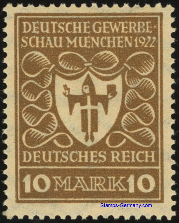 Briefmarke Deutsches Reich Michel 203