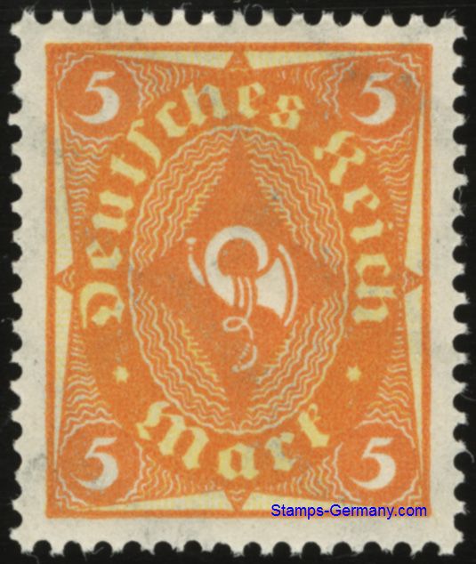 Briefmarke Deutsches Reich Michel 205