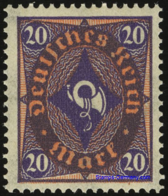 Briefmarke Deutsches Reich Michel 207