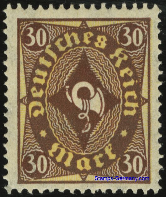 Briefmarke Deutsches Reich Michel 208