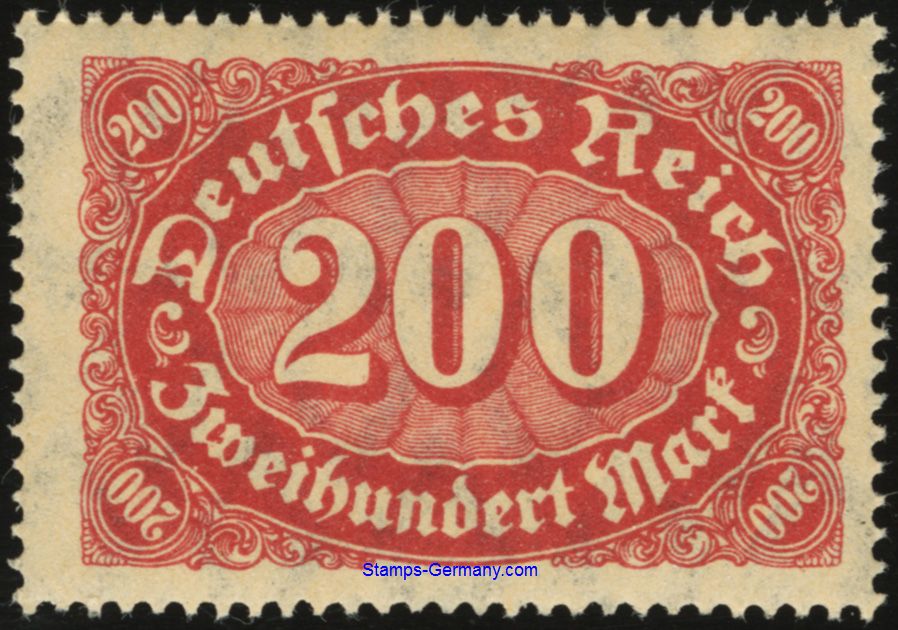 Briefmarke Deutsches Reich Michel 220