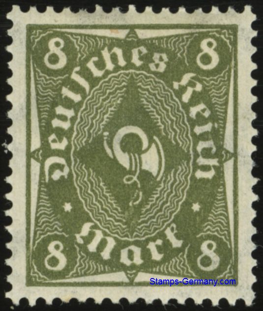 Briefmarke Deutsches Reich Michel 229