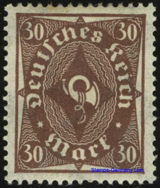 Briefmarke Deutsches Reich Michel 231