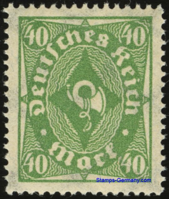 Briefmarke Deutsches Reich Michel 232