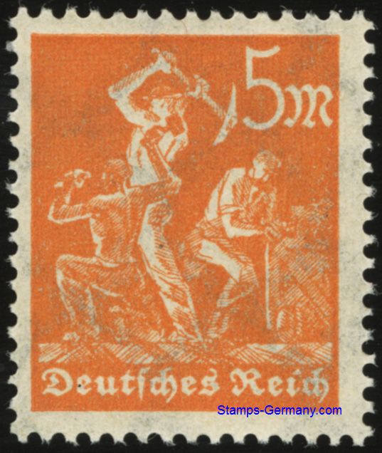 Briefmarke Deutsches Reich Michel 238