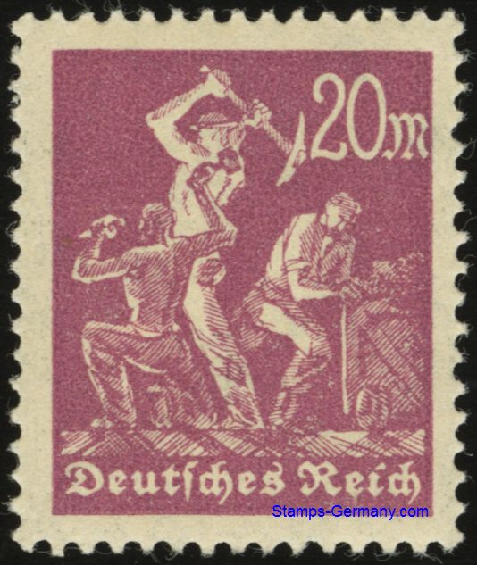 Briefmarke Deutsches Reich Michel 241