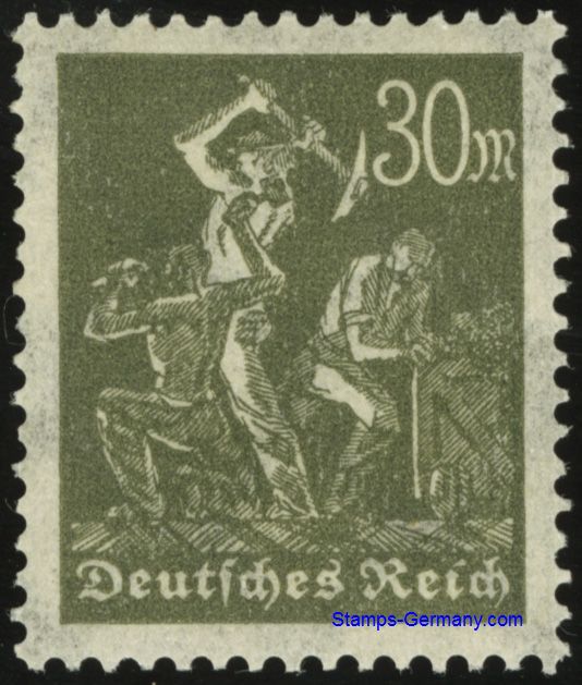 Briefmarke Deutsches Reich Michel 243