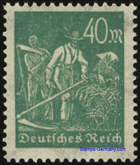 Briefmarke Deutsches Reich Michel 244