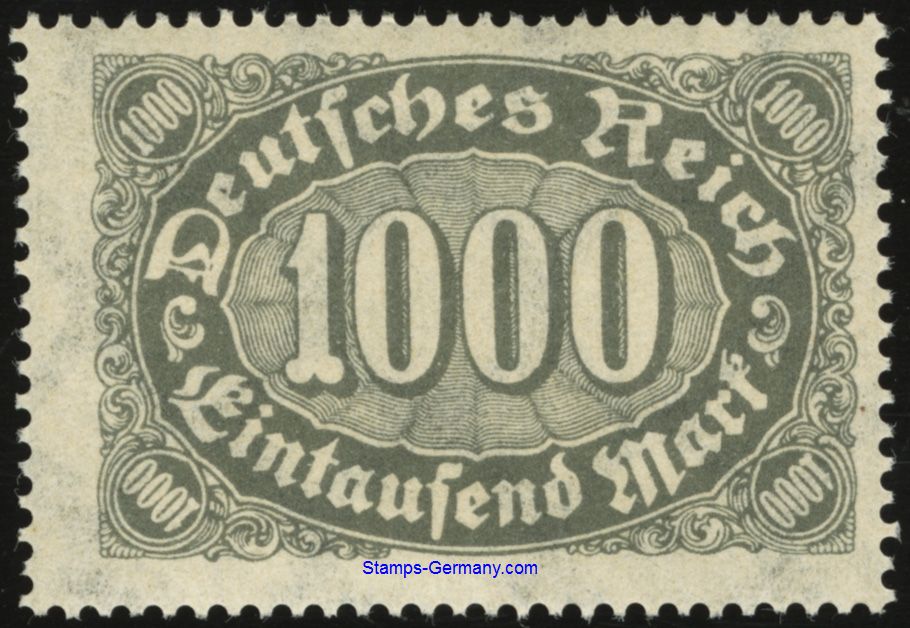 Briefmarke Deutsches Reich Michel 252