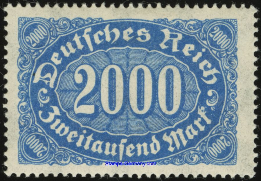 Briefmarke Deutsches Reich Michel 253
