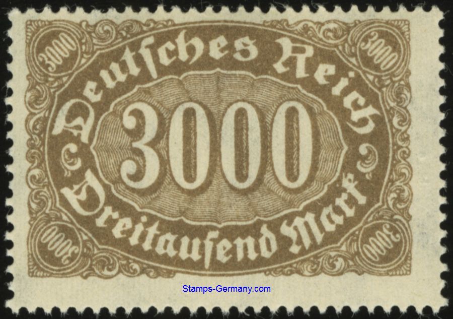 Briefmarke Deutsches Reich Michel 254