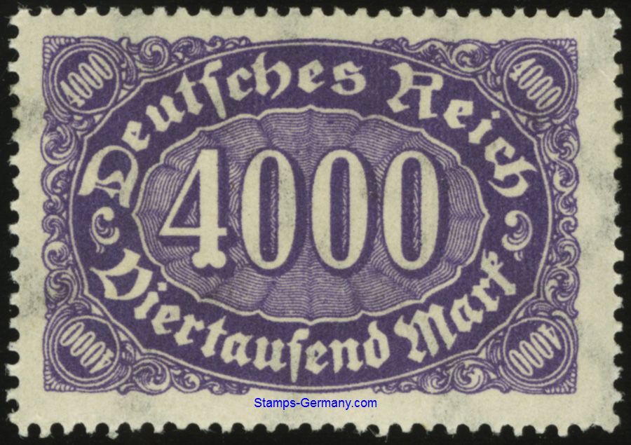 Briefmarke Deutsches Reich Michel 255
