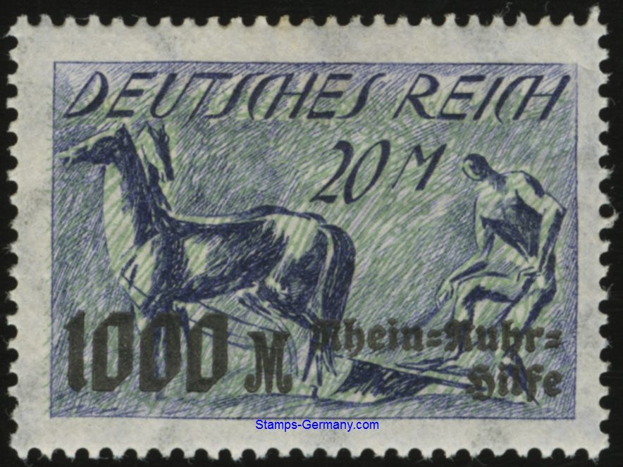 Briefmarke Deutsches Reich Michel 260