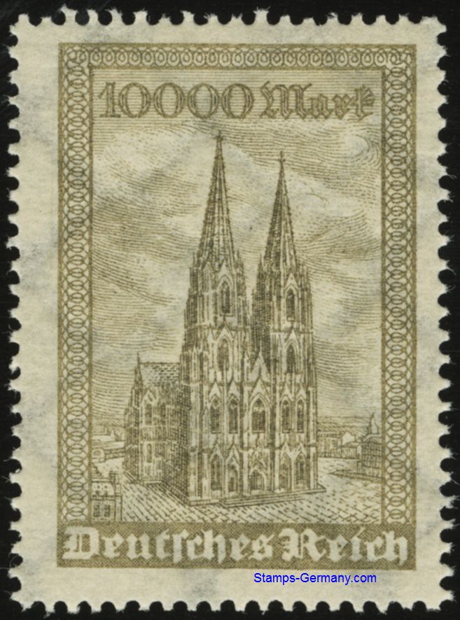 Briefmarke Deutsches Reich Michel 262