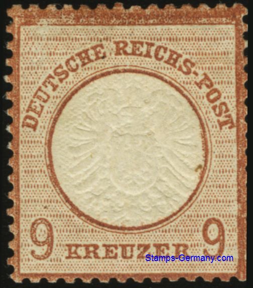 Briefmarke Deutsches Reich Michel 27 - zum Schließen ins Bild klicken