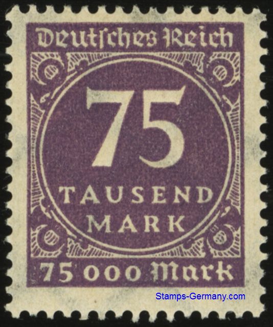 Briefmarke Deutsches Reich Michel 276