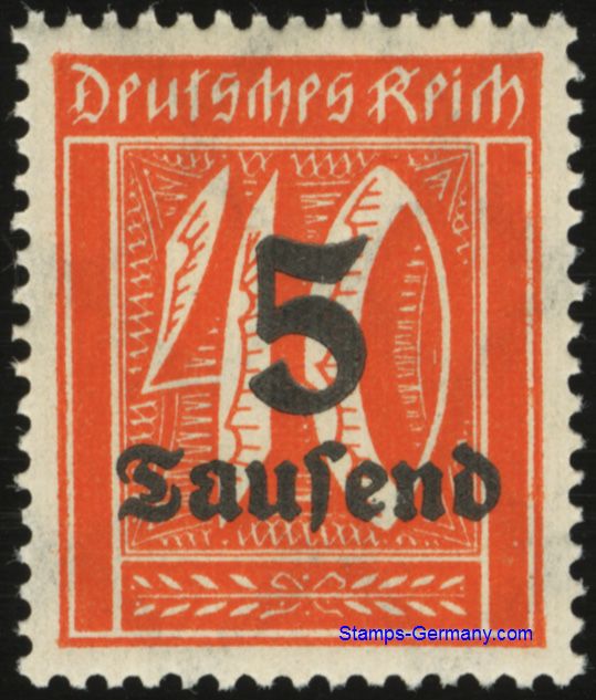 Briefmarke Deutsches Reich Michel 277