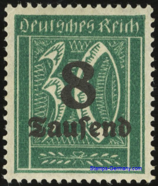 Briefmarke Deutsches Reich Michel 278