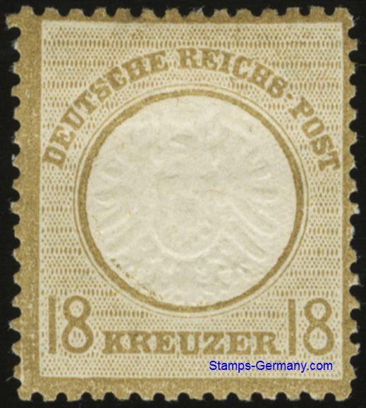 Briefmarke Deutsches Reich Michel 28 - zum Schließen ins Bild klicken