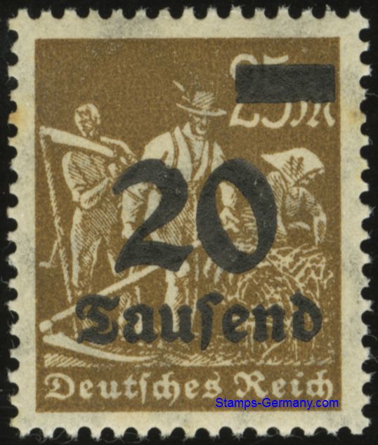 Briefmarke Deutsches Reich Michel 281