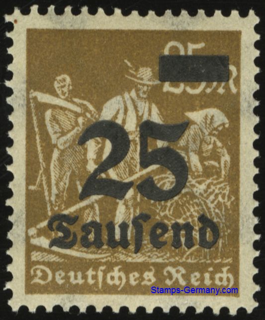 Briefmarke Deutsches Reich Michel 283
