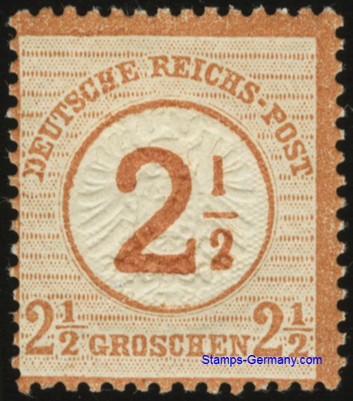 Briefmarke Deutsches Reich Michel 29 - zum Schließen ins Bild klicken