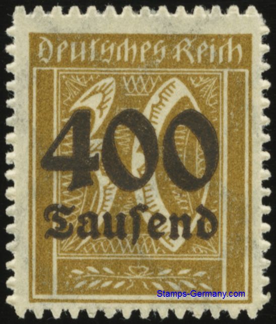 Briefmarke Deutsches Reich Michel 299