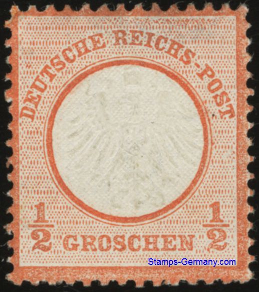 Briefmarke Deutsches Reich Michel 3