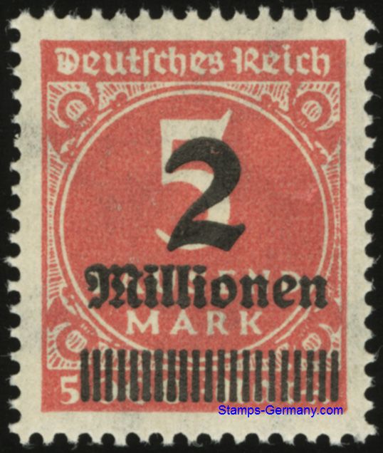 Briefmarke Deutsches Reich Michel 312