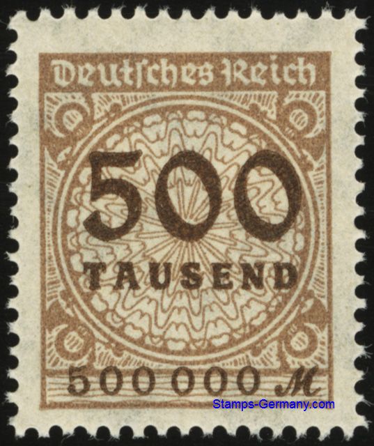 Briefmarke Deutsches Reich Michel 313