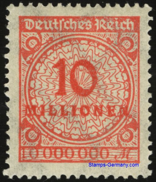 Briefmarke Deutsches Reich Michel 318