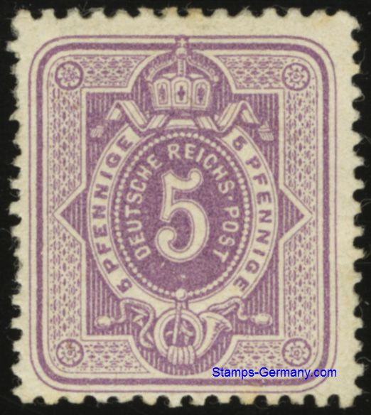 Briefmarke Deutsches Reich Michel 32 - zum Schließen ins Bild klicken