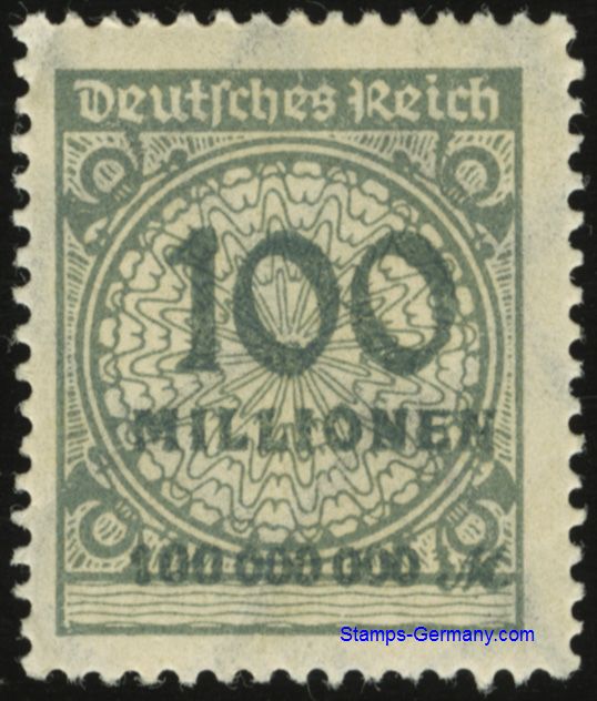 Briefmarke Deutsches Reich Michel 322