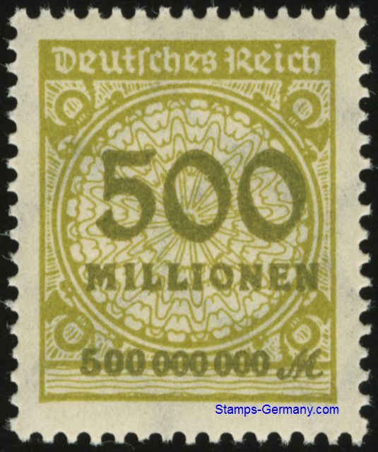 Briefmarke Deutsches Reich Michel 324