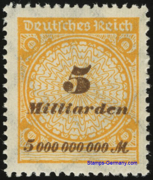 Briefmarke Deutsches Reich Michel 327