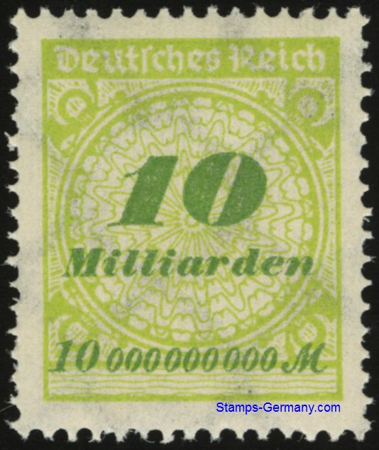 Briefmarke Deutsches Reich Michel 328