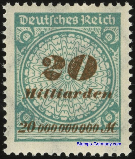 Briefmarke Deutsches Reich Michel 329