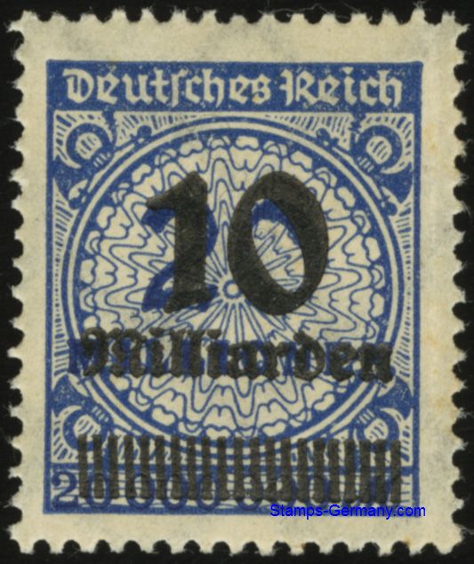 Briefmarke Deutsches Reich Michel 335