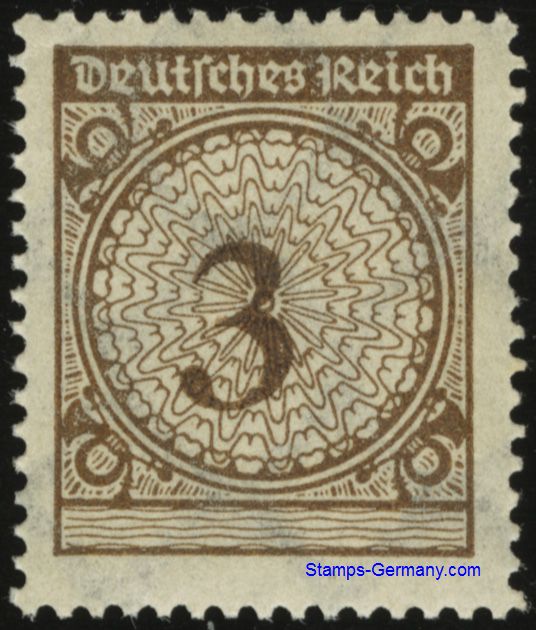 Briefmarke Deutsches Reich Michel 338