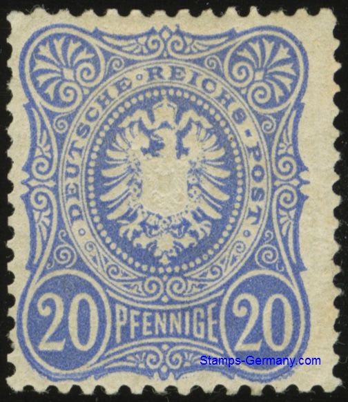 Briefmarke Deutsches Reich Michel 34