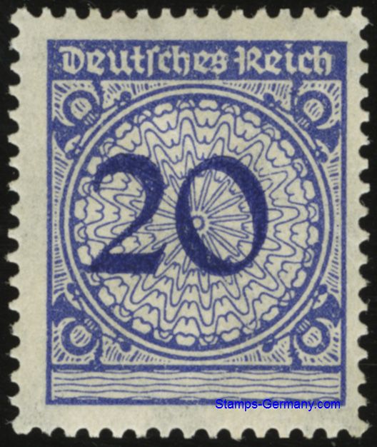 Briefmarke Deutsches Reich Michel 341