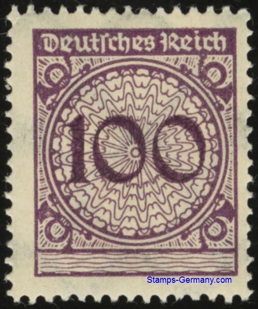 Briefmarke Deutsches Reich Michel 343
