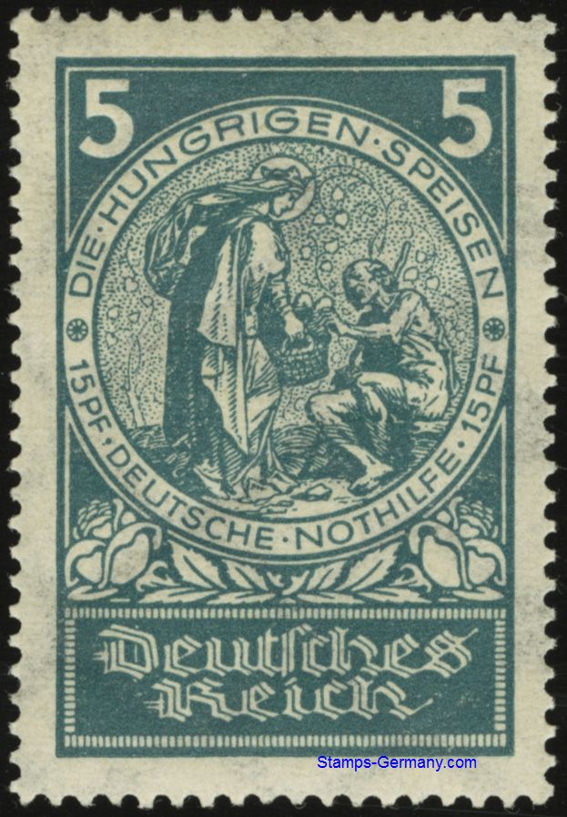 Briefmarke Deutsches Reich Michel 351