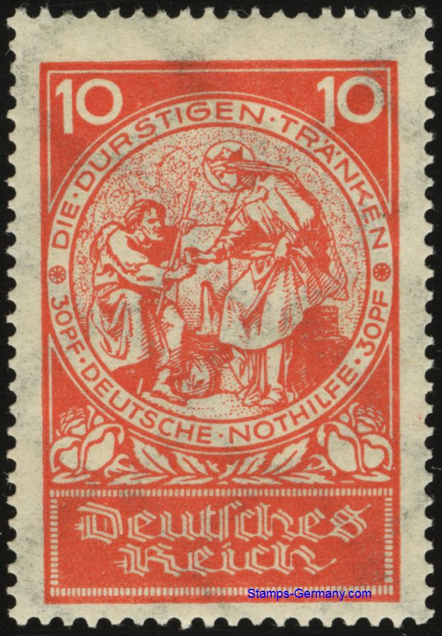 Briefmarke Deutsches Reich Michel 352