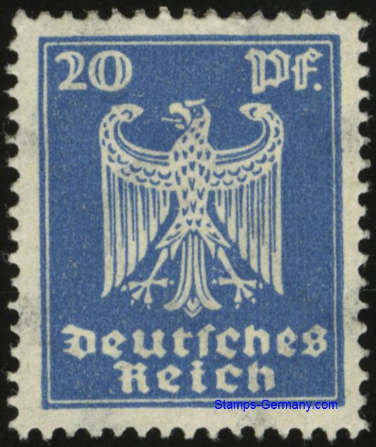 Briefmarke Deutsches Reich Michel 358