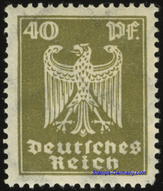 Briefmarke Deutsches Reich Michel 360