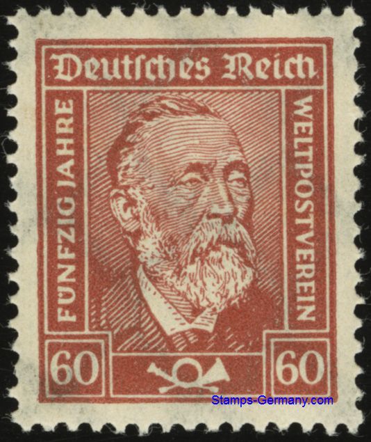 Briefmarke Deutsches Reich Michel 362