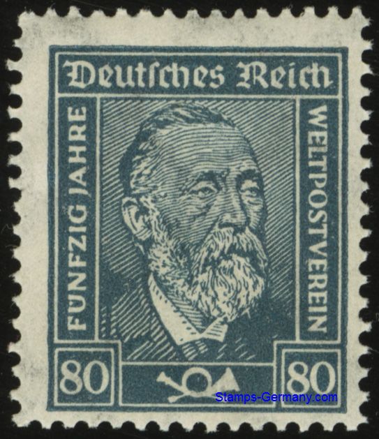 Briefmarke Deutsches Reich Michel 363