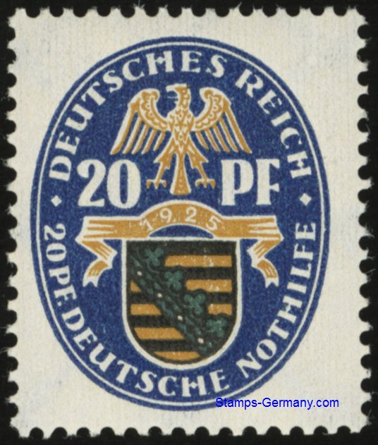 Briefmarke Deutsches Reich Michel 377